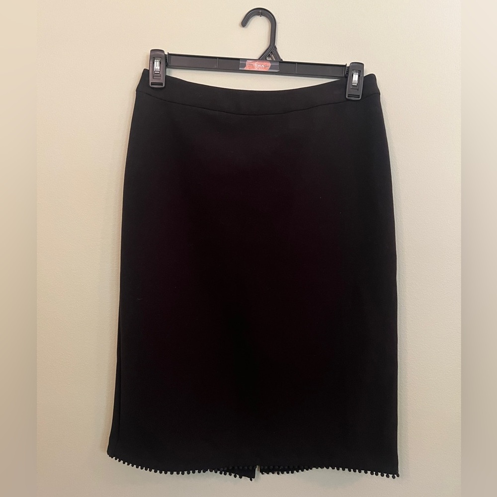 Ann Taylor Factory Pencil Skirt Black Women Size 6